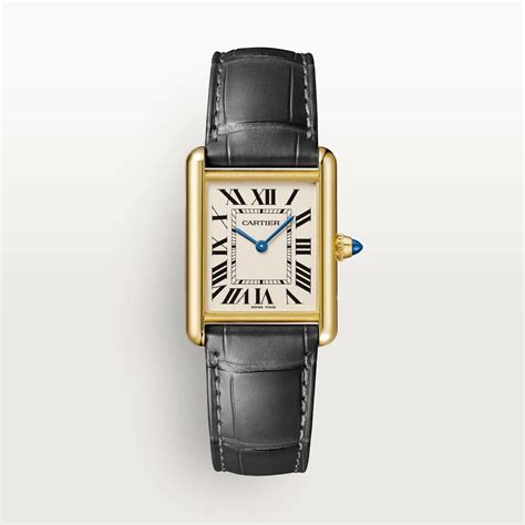 cartier piano tank|cartier yellow gold tank watch.